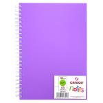 Libreta de esbozos Canson con cubierta de polipropileno 14 x 21 violeta