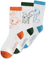 Pack 3 Calcetines Pokémon Talla 39-42