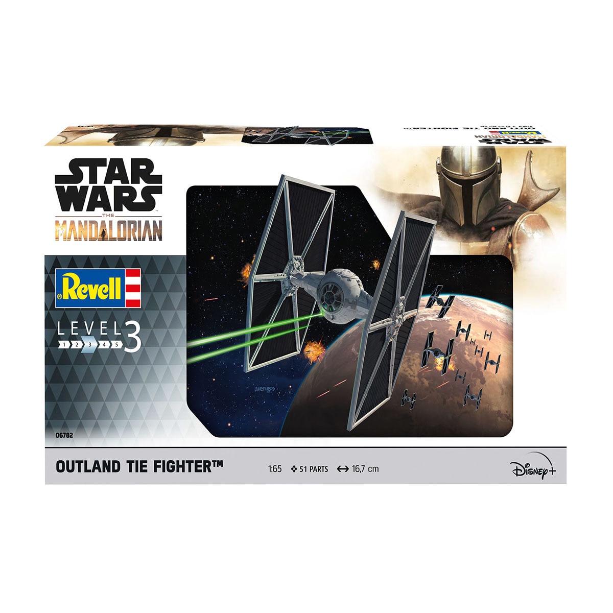 Revell - Maqueta The Mandalorian: Outland TIE Fighter Star Wars Revell.