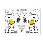 Cortar y Coser Snoopy Love