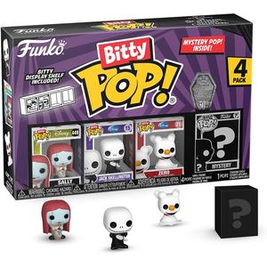 Funko - Pack de 4 Figuras Mini Disney Pesadilla antes de Navidad Sally (Varios modelos) ㅤ