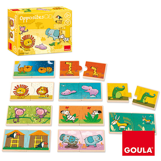 Juego de asociación Goula Contrarios