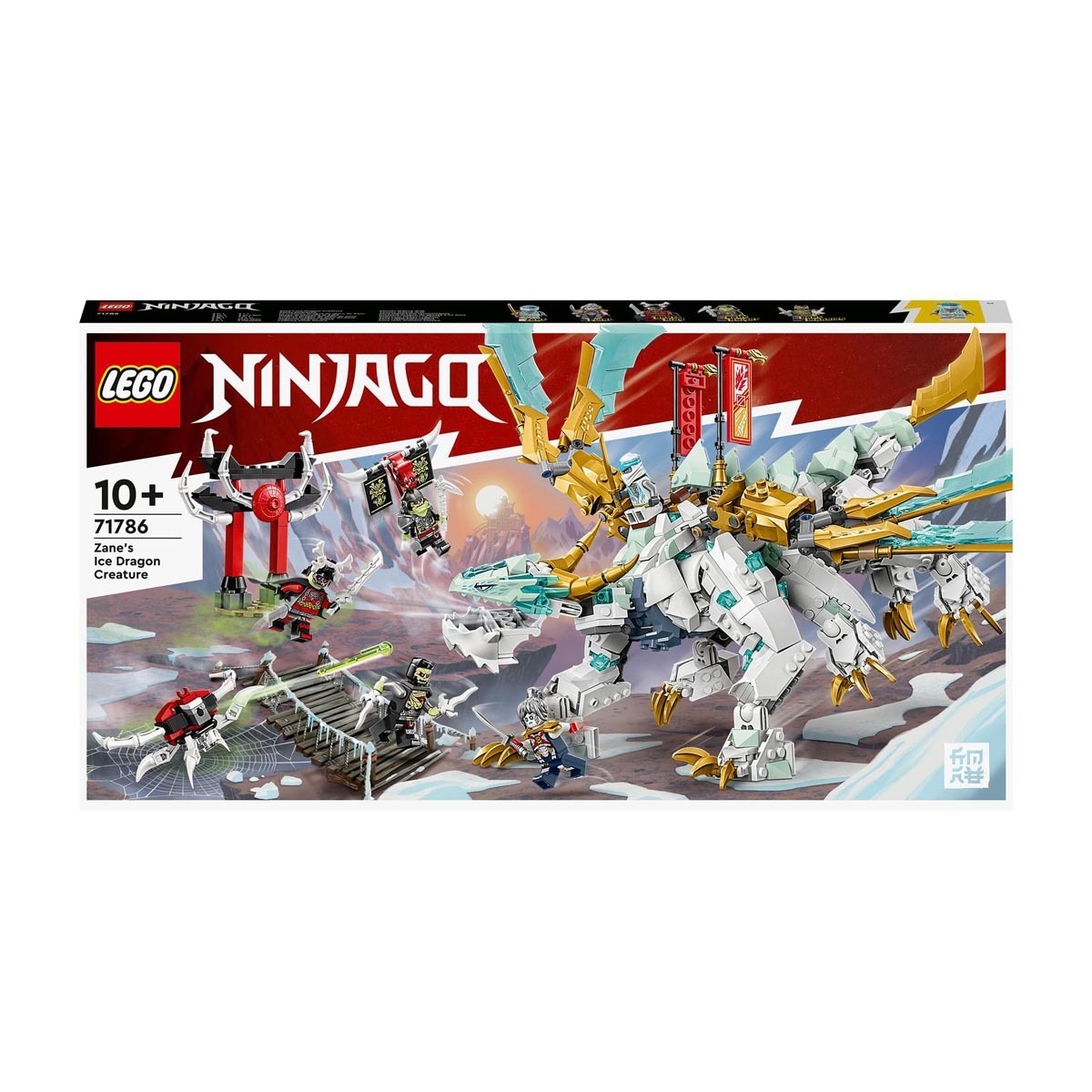 LEGO - Animal De  2en1 Para Construir Criatura Dragón De Hielo De Zane NINJAGO