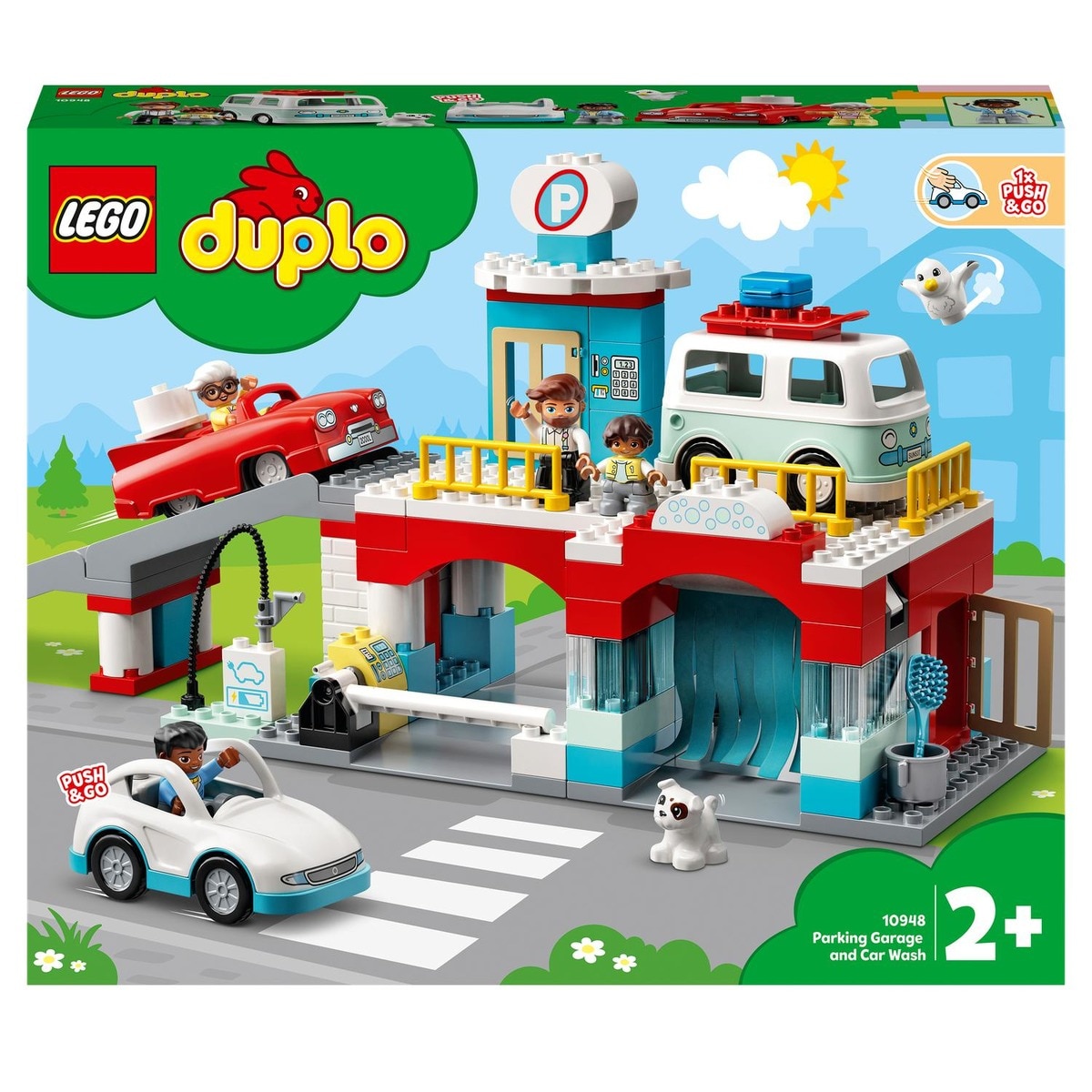 LEGO - Set De Construcción Aparcamiento Y Autolavado Para Coches De  DUPLO