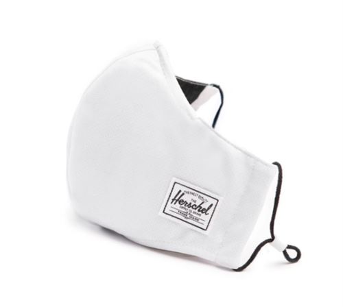 Mascarilla de adultos higiénica reutilizable Herschel Supply  Blanco