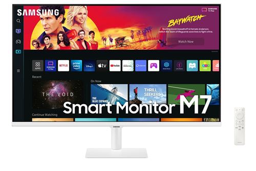 Monitor Samsung LS32BM701UP 32'' 4k UHD 60Hz Blanco