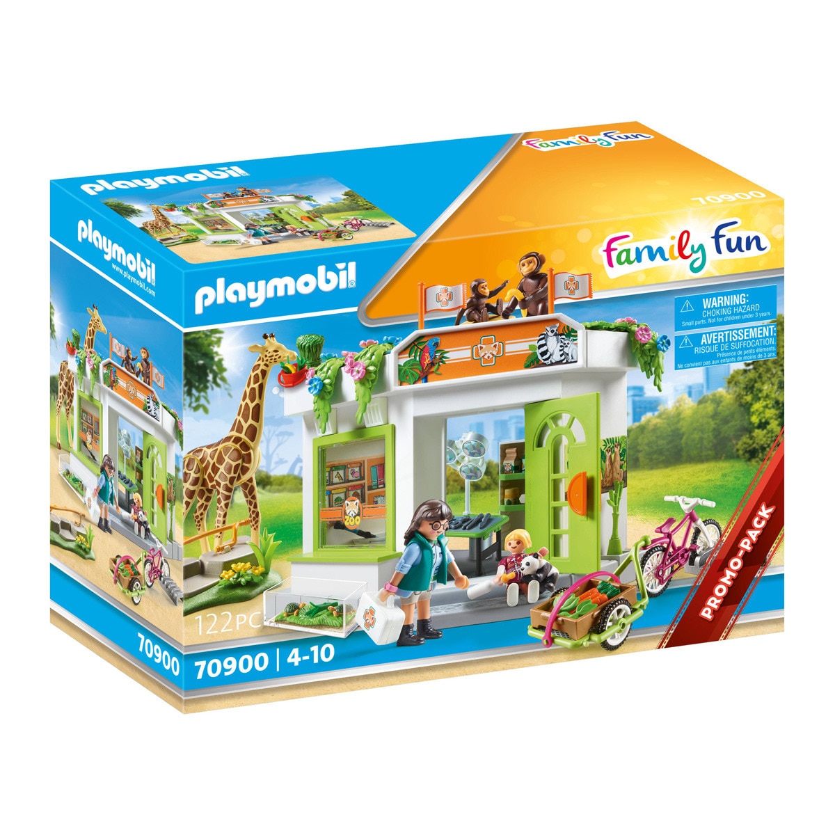 Playmobil - Consulta Veterinaria En El Zoo Family Fun