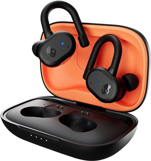 Auriculares Deportivos Skullcandy Push Active True Wireless Negro/Naranja