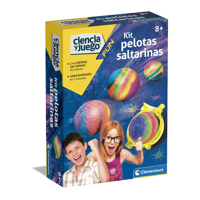 Clementoni - Juego de mesa Pelotas Saltarinas Clementoni.