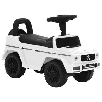 Coche Para Niños Mercedes Benz G63 Blanco Vidaxl