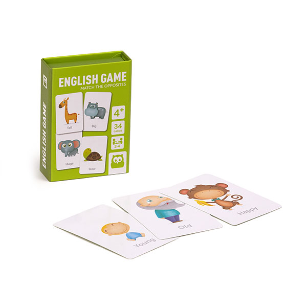 Juego de cartas aprender inglés