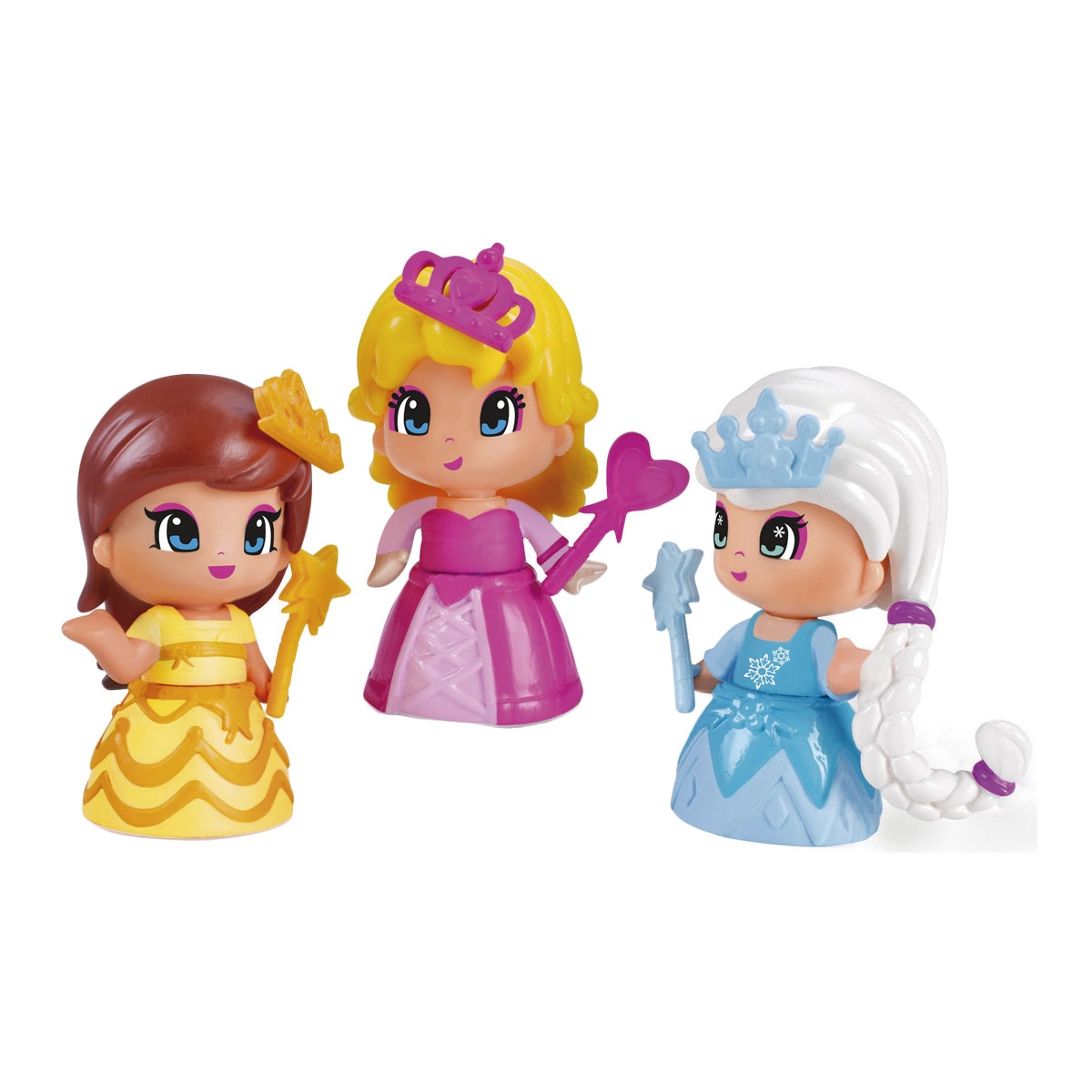 Pinypon - Pack 3 Princesas Famosa