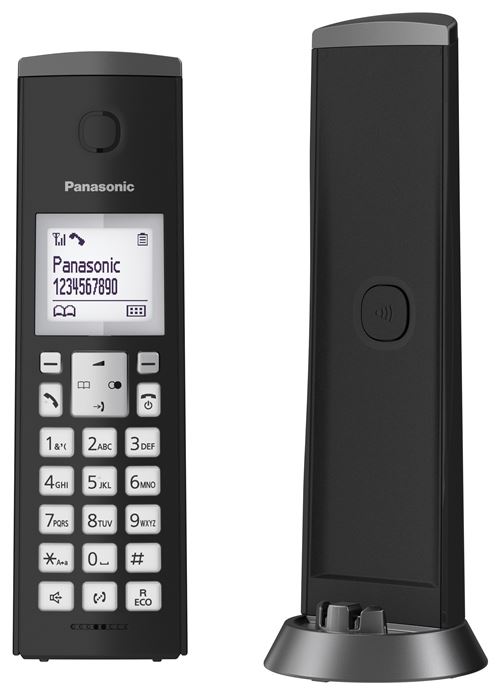 Teléfono inalámbrico Panasonic Dect KX-TGK210SP negro