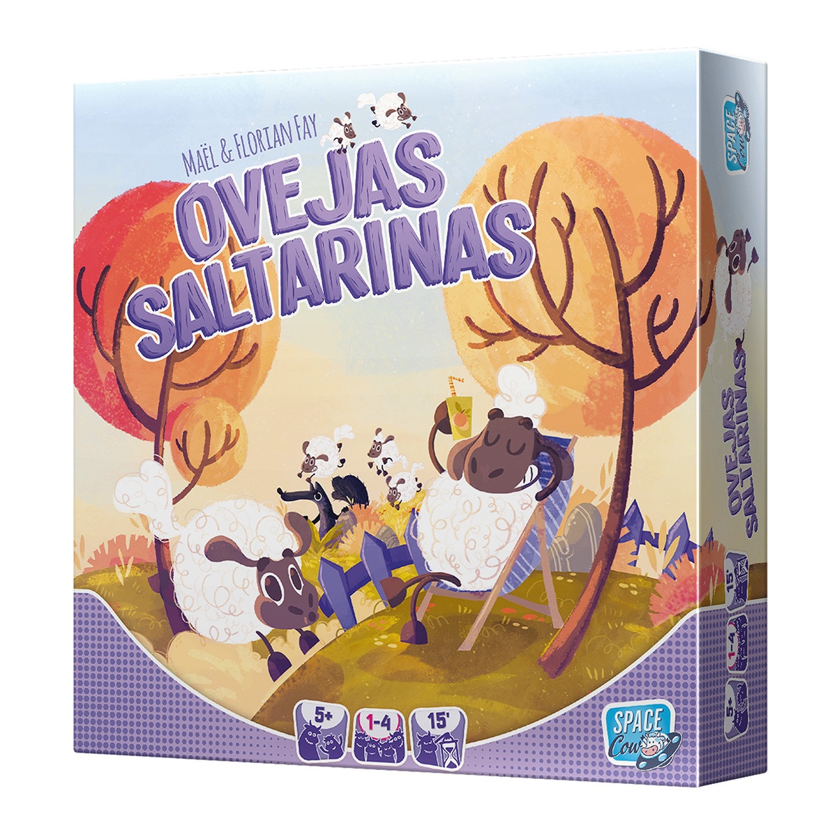 Asmodee - Juego De Mesa Ovejas Saltarinas