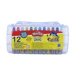 Caja de PVC Play-Doh 12 ceras blandas