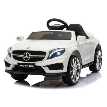 Coche A Batería Mercedes Benz Gla45 Amg White