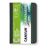 Cuaderno Canson Graduate Dibujo Fino 10,2x15,2cm 52 hojas 160g