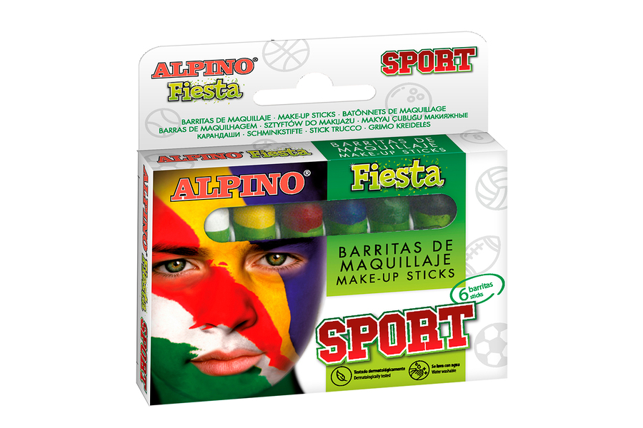 Maquillaje en barra Alpino Fiesta - Deportes 6U