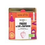 Té negro fresa orgánico Lot & Garonne Nature et decouvertes