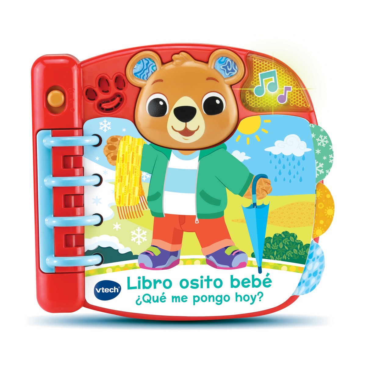 VTech - Libro Osito Bebé ¿Qué Me Pongo Hoy?