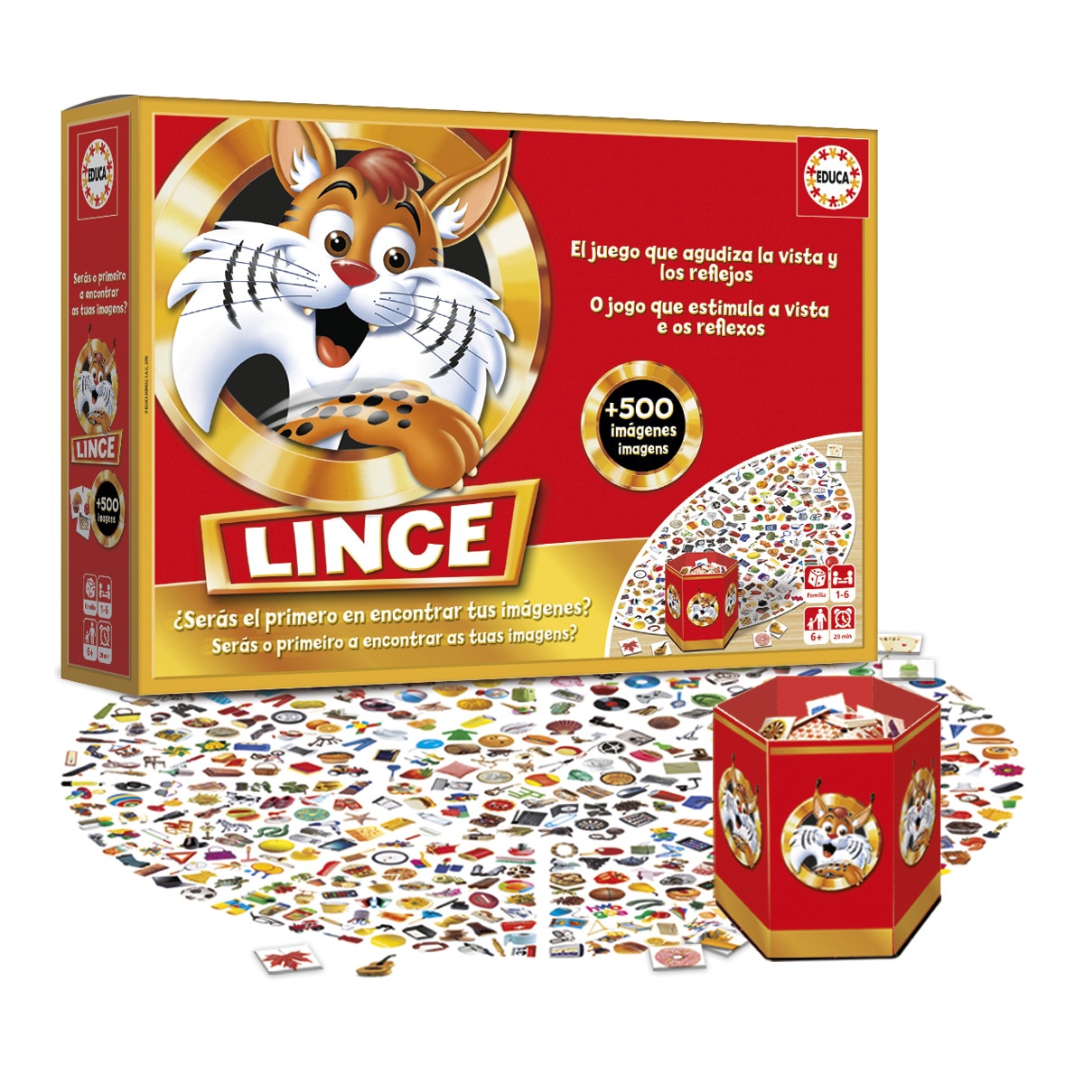 Educa Borrás - El Lince Golden Edition + 500 Imágenes