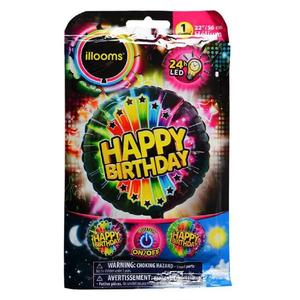 Globo LED helio Happy Birthday