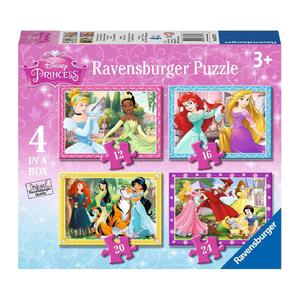 Ravensburger - Princesas Disney - Pack 4 puzzles progresivos