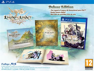 The Legend of Legacy HD Remastered Deluxe PS4