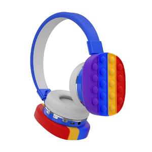 Auriculares Pop It Bluetooth 3.7V azul