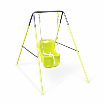 Columpio Para Niños, 1 Plaza, Gris Verde