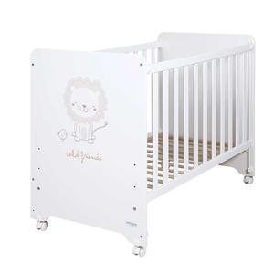 Cuna 120 x 60 cm Little Lion - Blanco