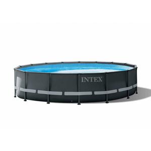 Intex - Piscina elevada redonda Ultra XTR Frame tubular 488x122 cm con depuradora ㅤ