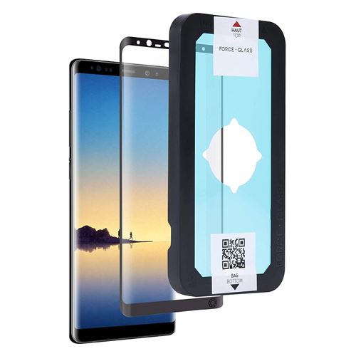 Protector de pantalla Force Glass Cristal templado Black para Samsung Galaxy Note 9