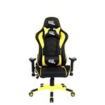 Silla Gaming GC767/BY V2 Negro - Amarillo