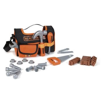 Caja De Herramientas Smoby Black + Decker Fabric + 4 Acs