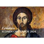 Calendario de pared 2024 Iconos cristianos