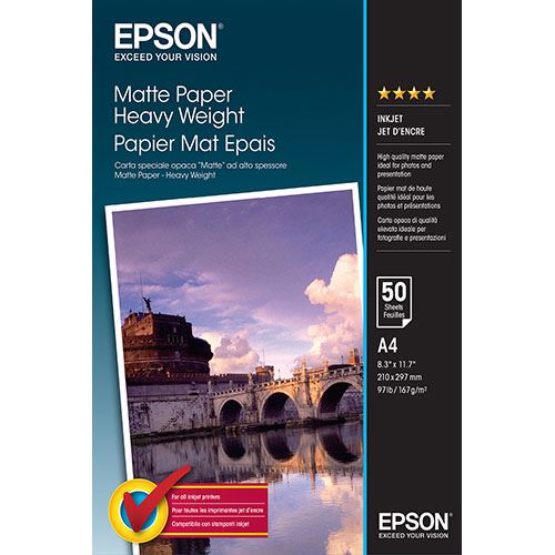 Epson Matte Paper S041256 50 hojas A4