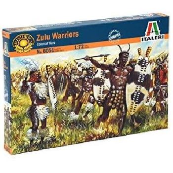 Italeri 6051- Figuras Zulu Warriors. Escala 1/72