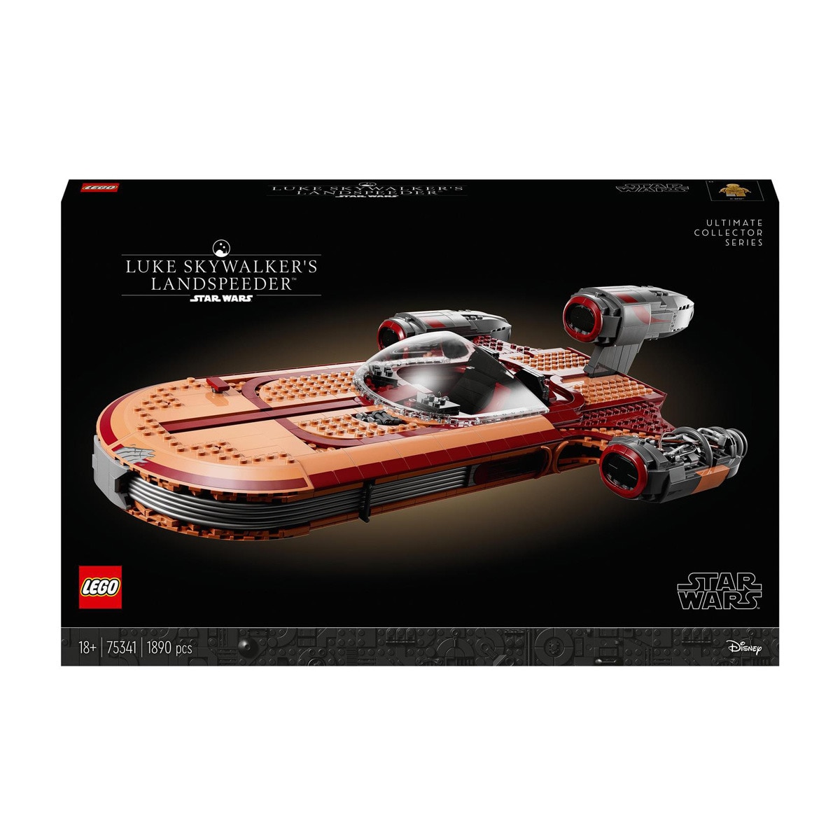 LEGO - Set De Construcción Speeder Terrestre De Luke Skywalker Ultimate Collector Series Star Wars