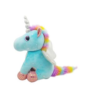 Peluche Unicornio Sentado 35 cm (varios colores)