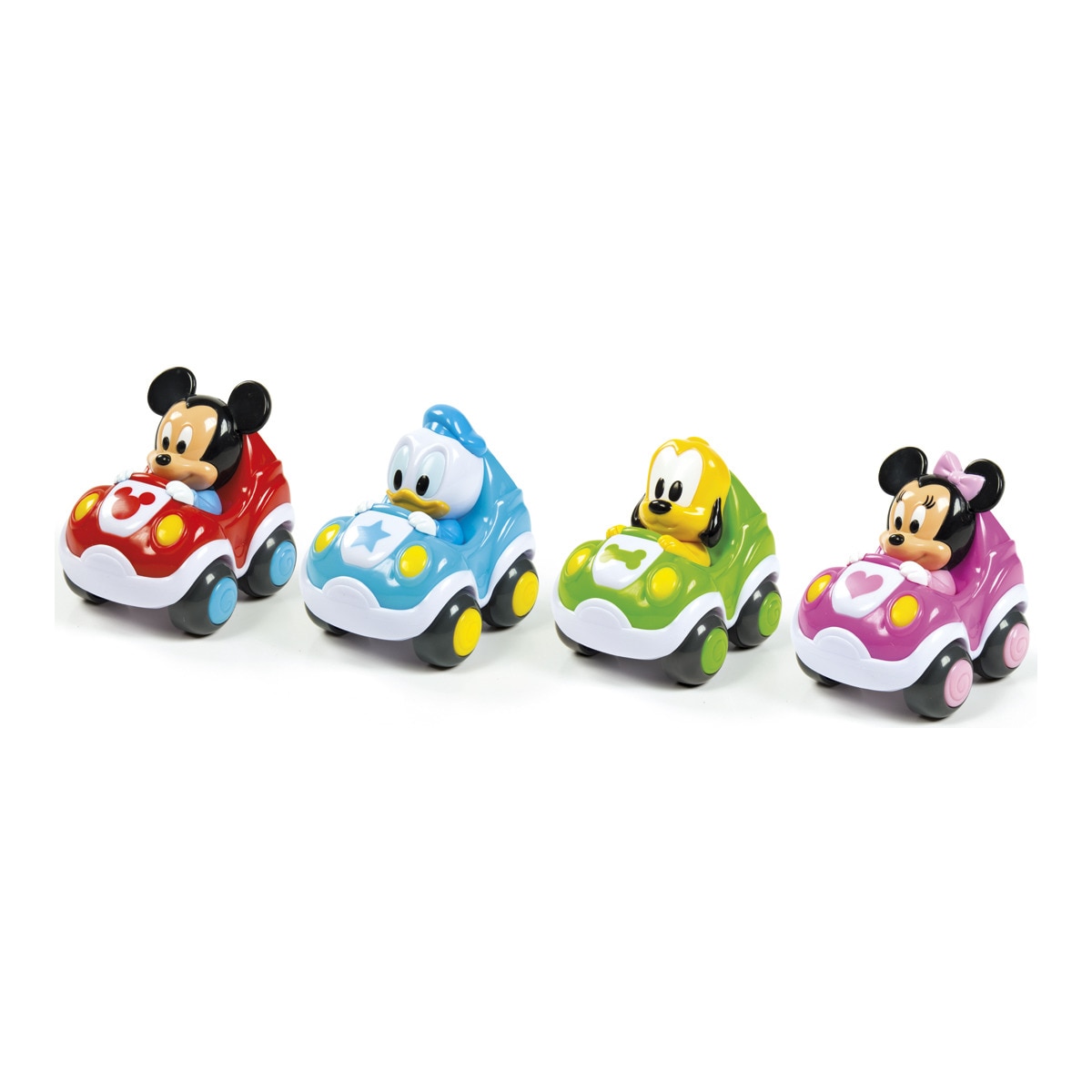 Clementoni - Coche Pull-Back Disney Babies