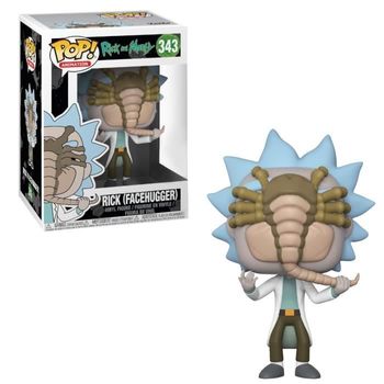 Estatuilla Funko Pop! Rick Y Morty: Rick Con Facehugger