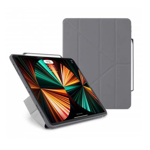 Funda Pipetto Origami No3 Pencil Gris para iPad Pro 12,9''