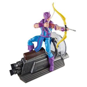 Marvel - Hawkeye con vehículo Sky-Cycle