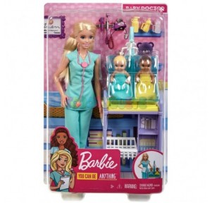 Muñeca Barbie Doctora de bebés