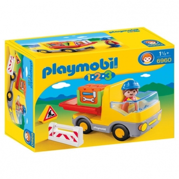 Playmobil - 1.2.3 Camión de Construcción