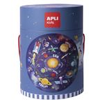 Puzzle circular Apli Sistema solar 48 piezas