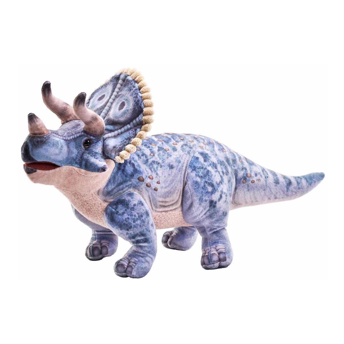 WILD REPUBLIC - Peluche Dino Triceratops (Colección Arte Realista)