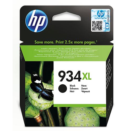 Cartucho de tinta Negro HP 934XL C2P23AE