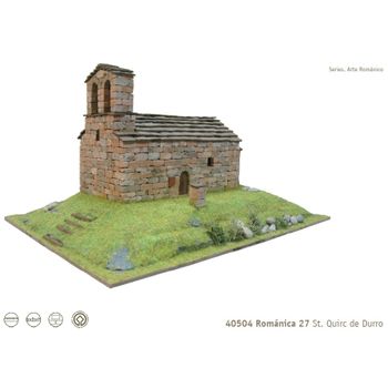 Domus - St. Quirc De Durro Kit Maqueta De Construcción De Cerámica